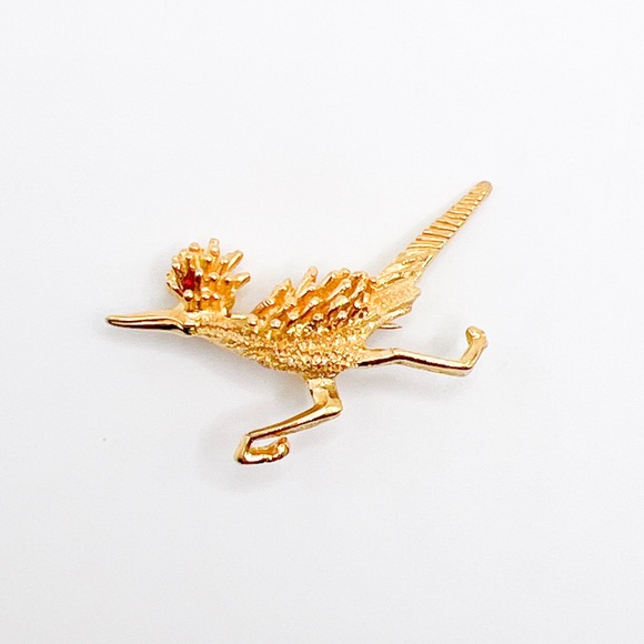 Vintage Jewelry - Vintage Roadrunner Pin